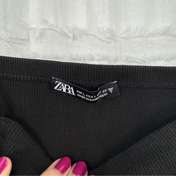 BLACK MATCHING CARDIGAN AND TANK TOP CO-ORD SET - Picture 3 of 7